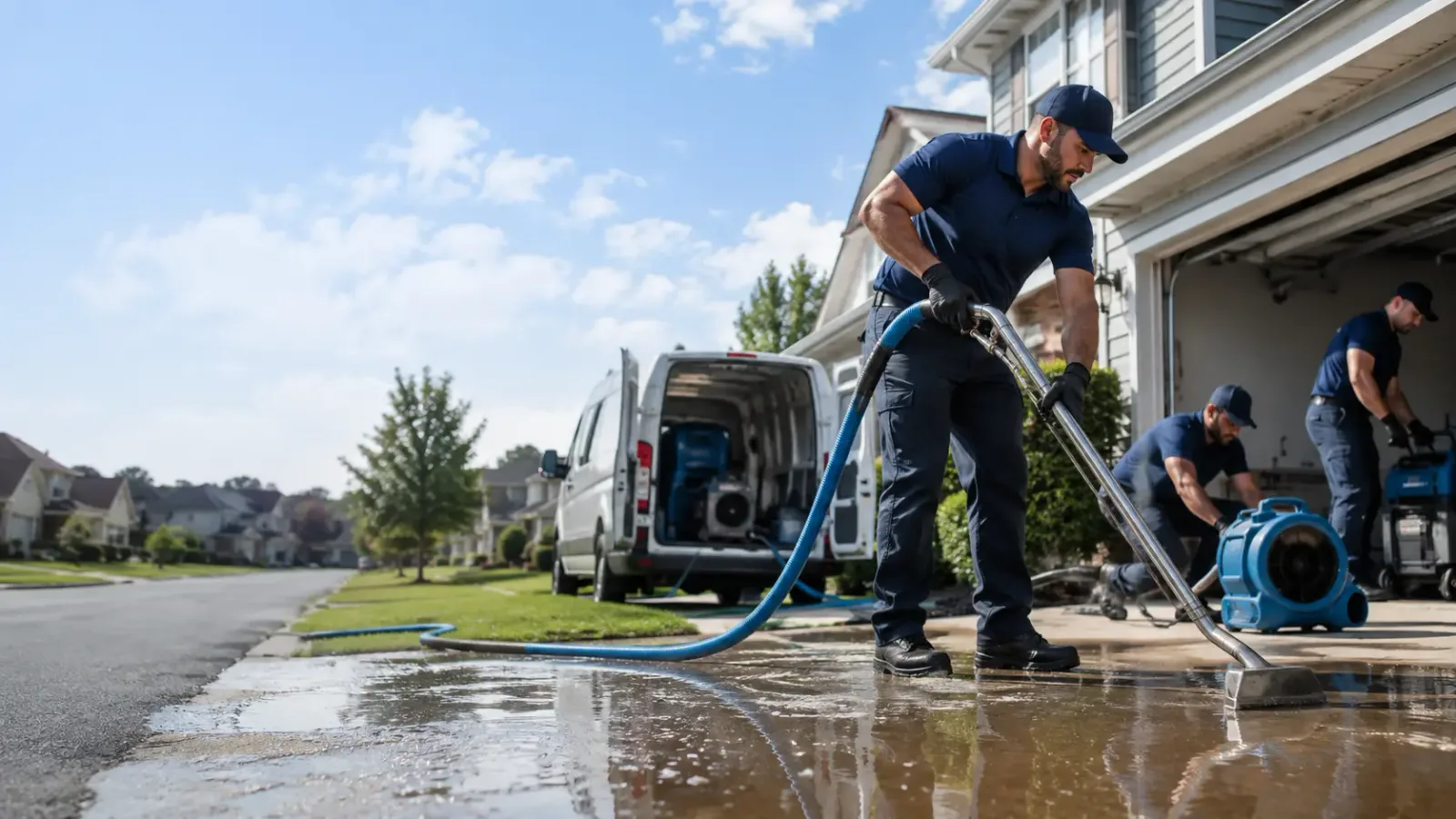 Flood Damage Restoration in Hendley, NE